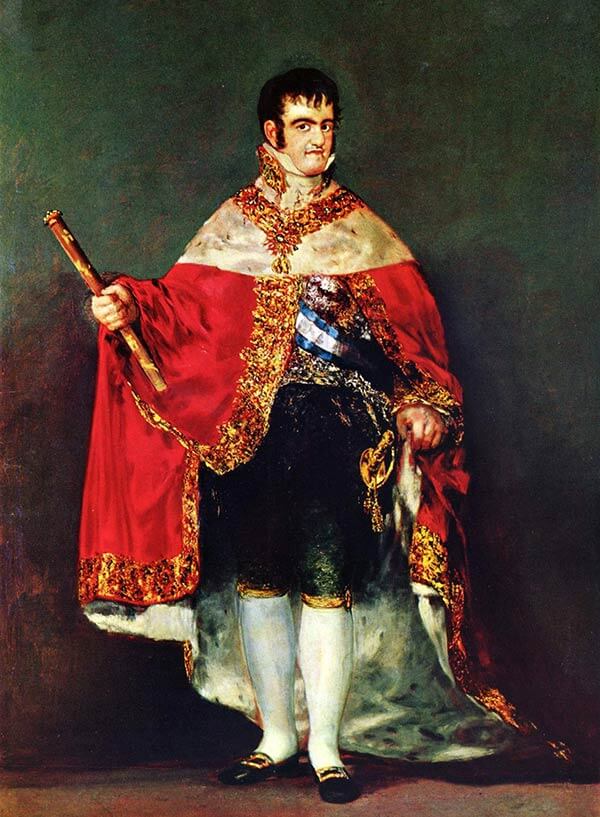 Король Испании Фердинанд VII